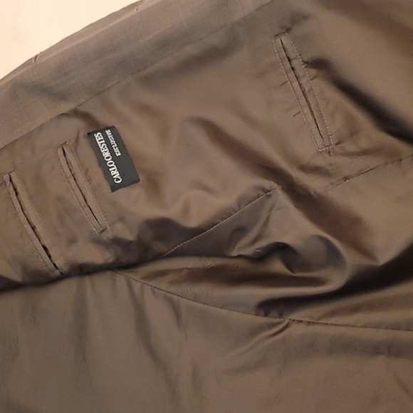 EUC Vintage CARLOORESTES Brown Light Plaid Patterned Suit Made in Slovak… - Picture 9 of 17